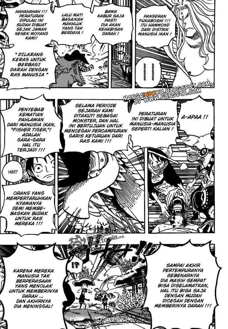 One Piece Chapter 609 - halaman 10