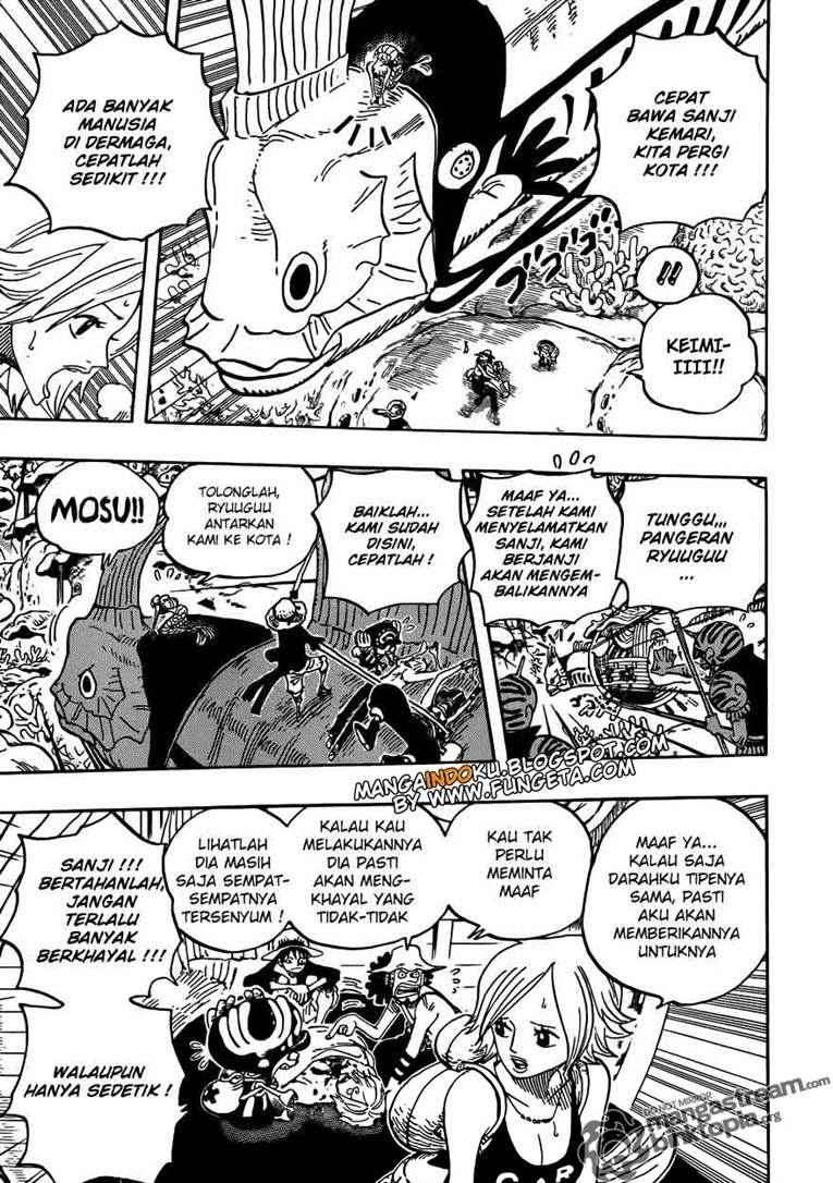 One Piece Chapter 609 - halaman 14