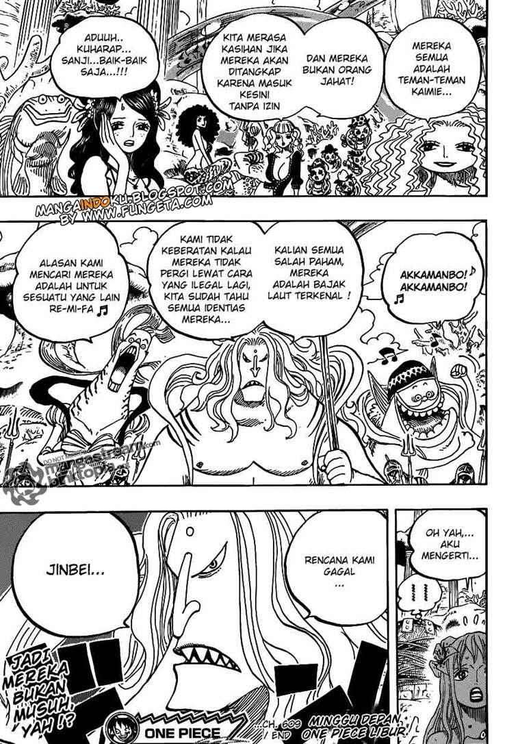 One Piece Chapter 609 - halaman 16