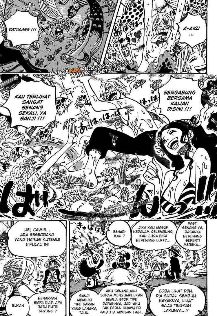 One Piece Chapter 609 - halaman 2