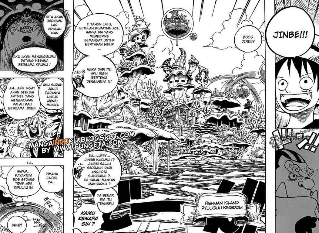 One Piece Chapter 609 - halaman 3