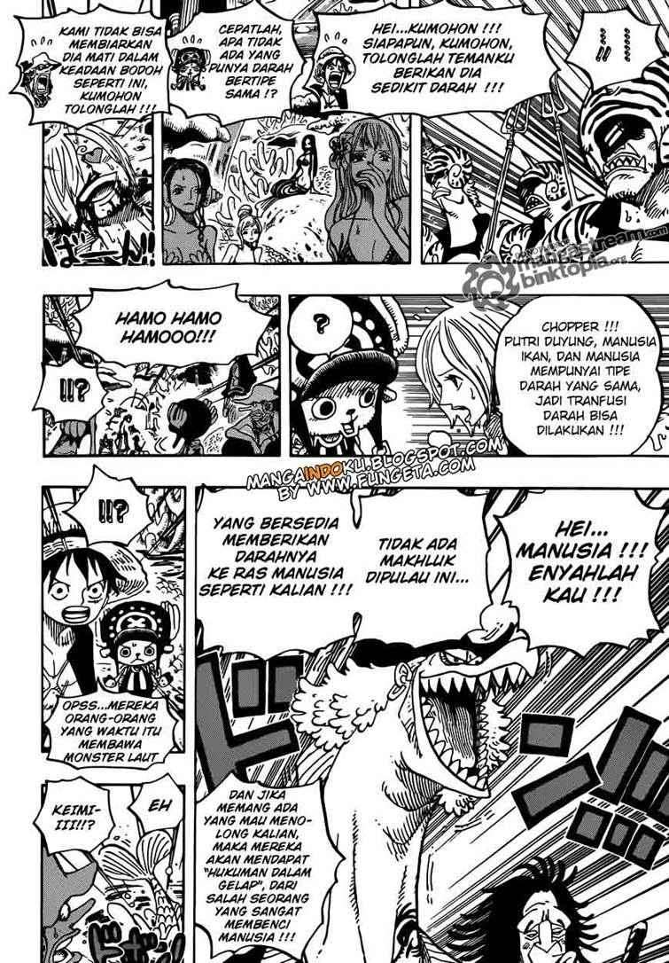 One Piece Chapter 609 - halaman 9