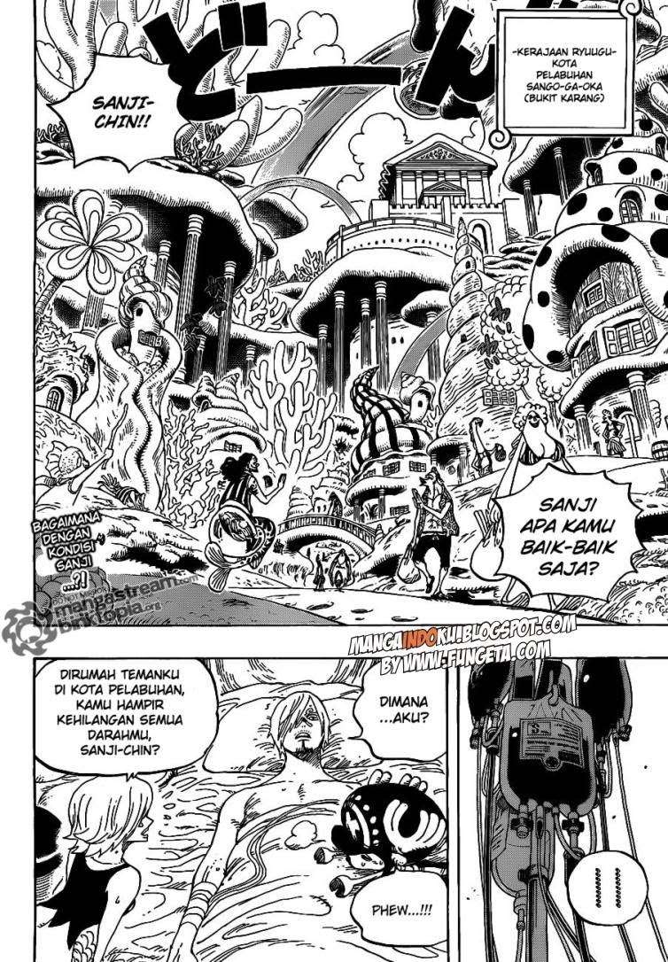 One Piece Chapter 610 - halaman 2