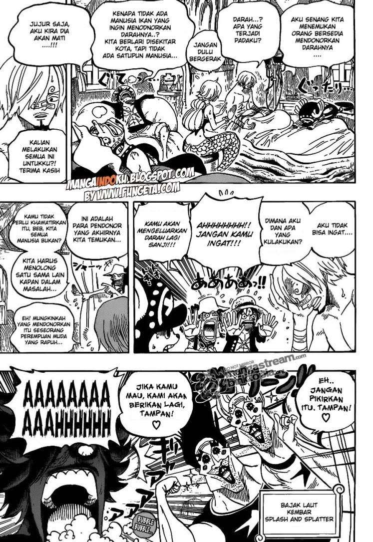One Piece Chapter 610 - halaman 3
