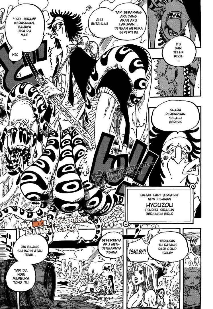 One Piece Chapter 610 - halaman 5