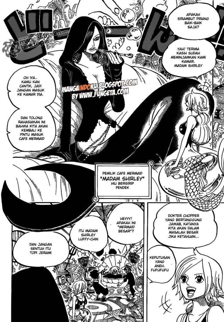 One Piece Chapter 610 - halaman 6