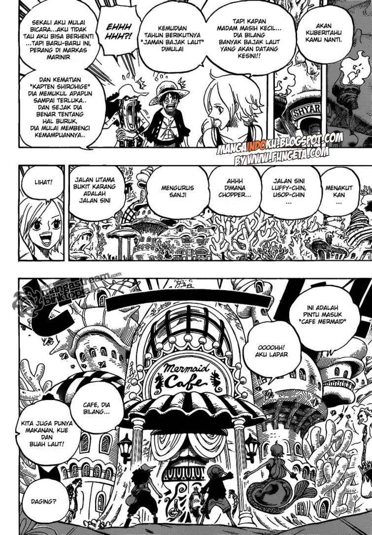 One Piece Chapter 610 - halaman 8