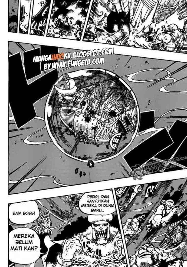 One Piece Chapter 611 - halaman 14
