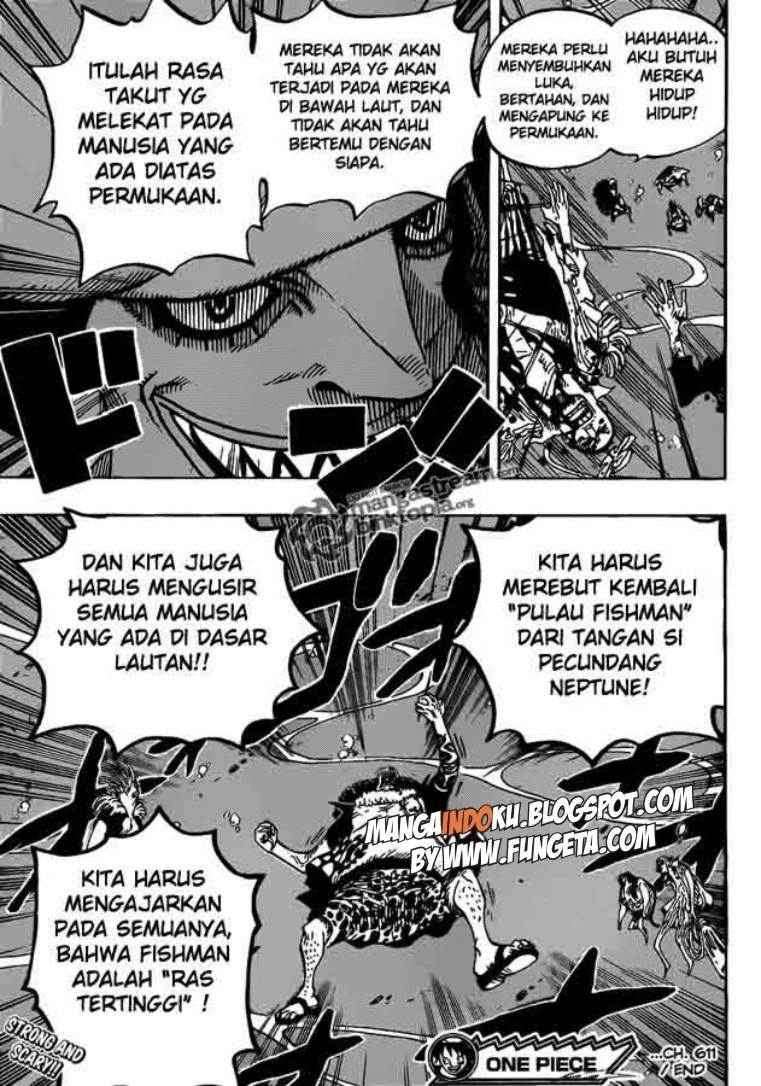 One Piece Chapter 611 - halaman 15