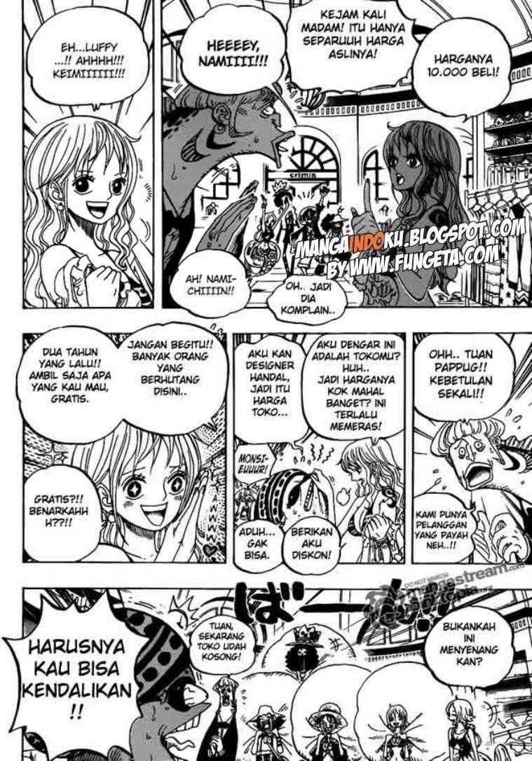 One Piece Chapter 611 - halaman 6