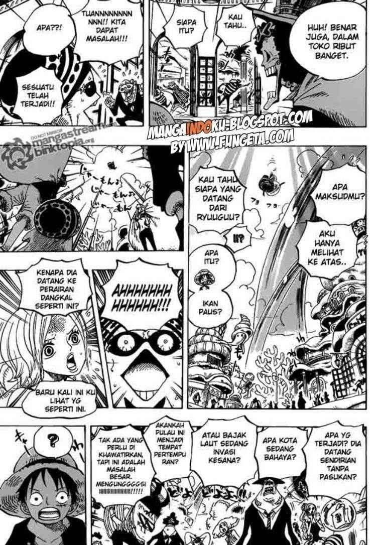 One Piece Chapter 611 - halaman 7