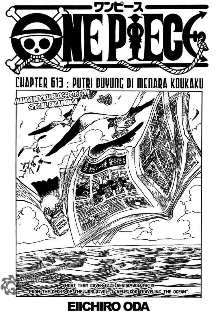 One Piece Chapter 613 - halaman 1