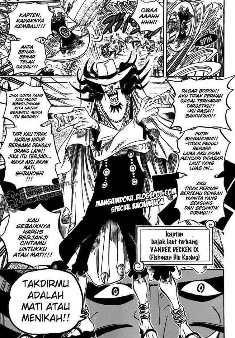 One Piece Chapter 613 - halaman 3