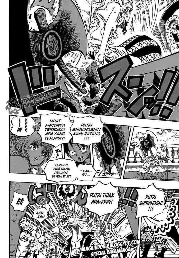 One Piece Chapter 613 - halaman 6