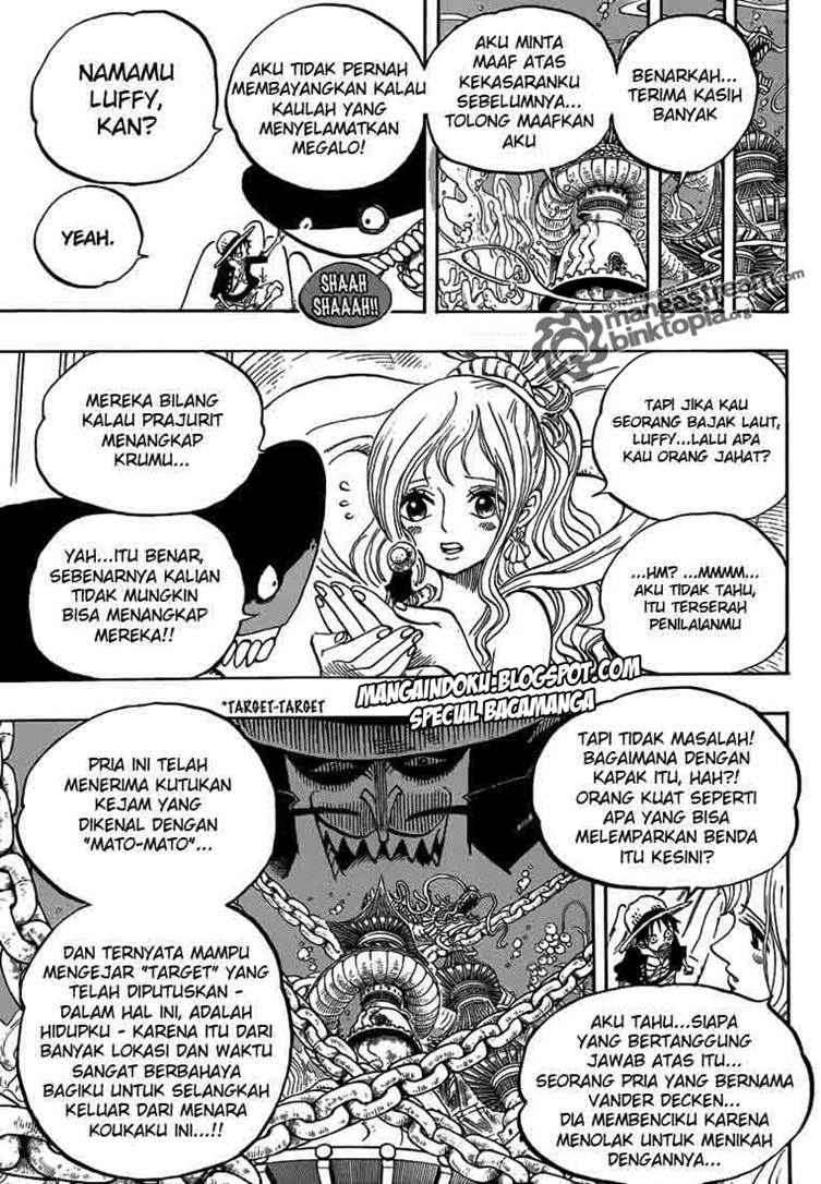 One Piece Chapter 613 - halaman 9