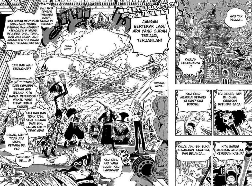 One Piece Chapter 614 - halaman 2