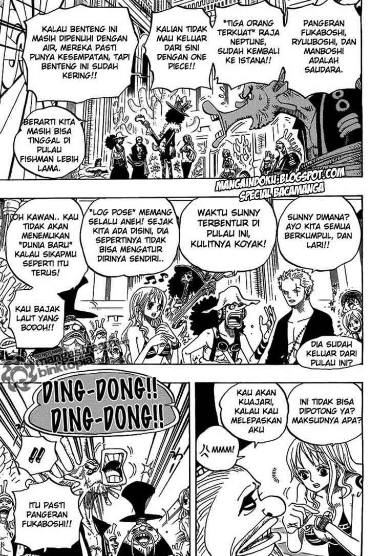 One Piece Chapter 614 - halaman 4