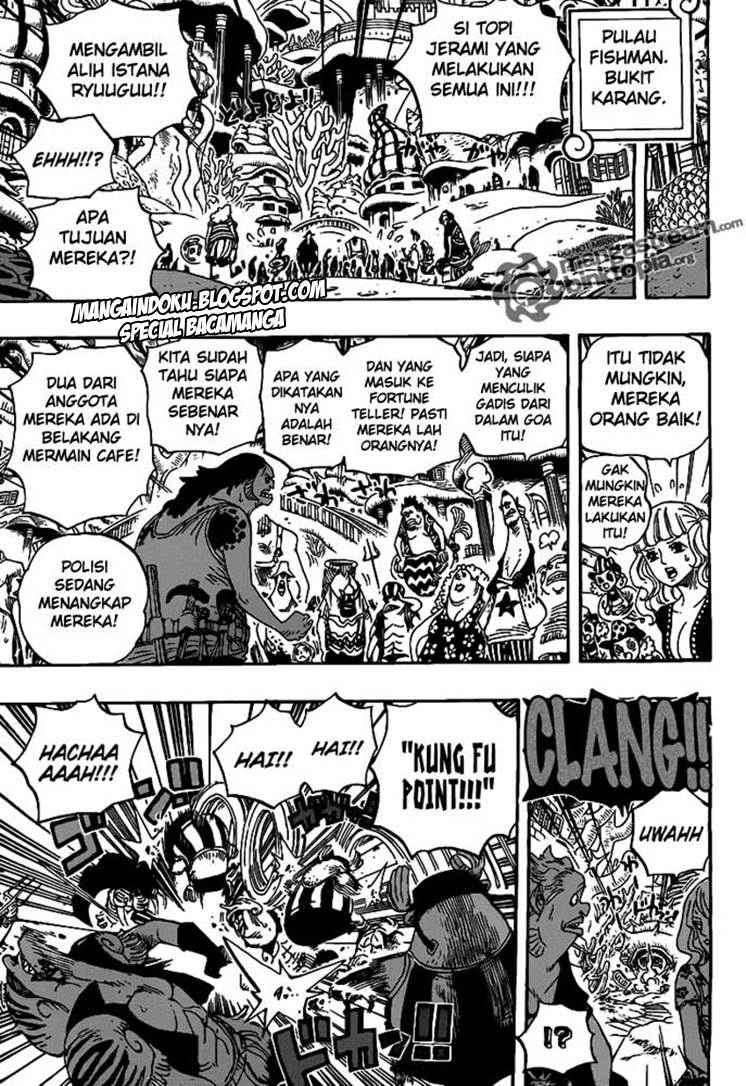 One Piece Chapter 614 - halaman 8