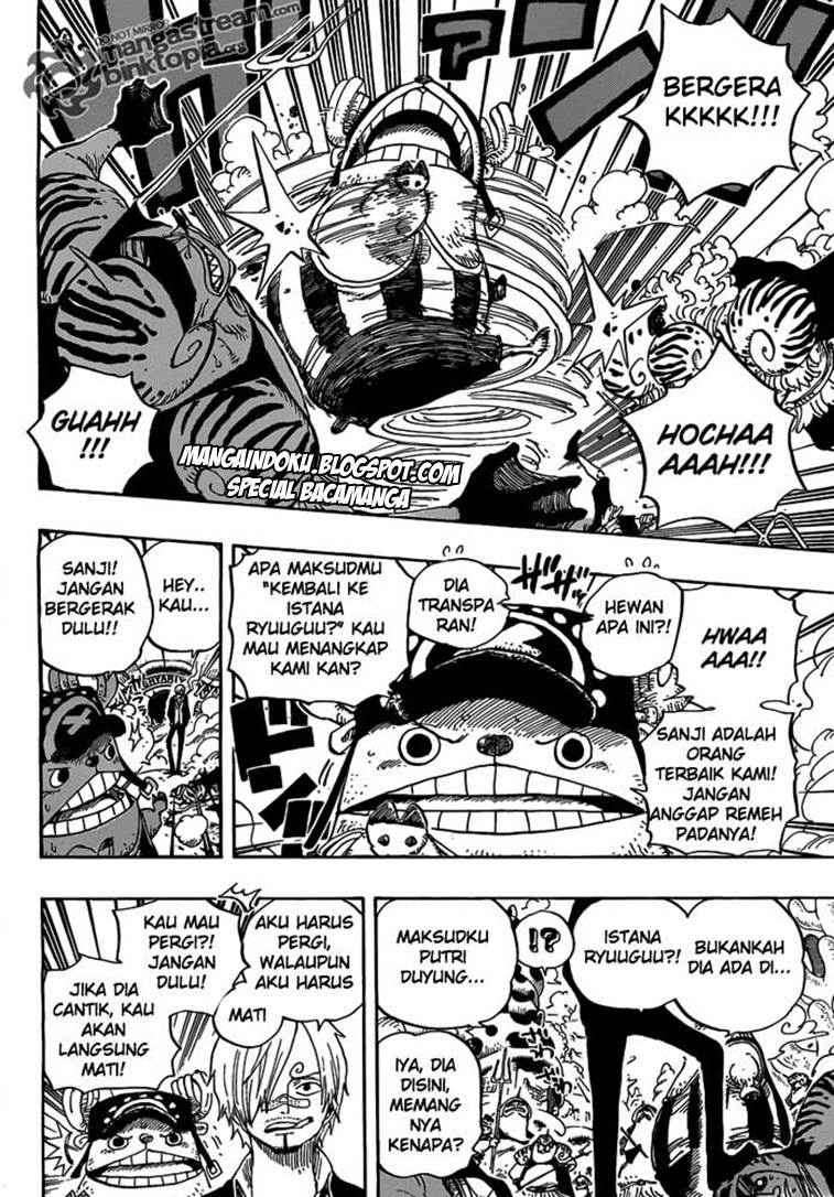 One Piece Chapter 614 - halaman 9