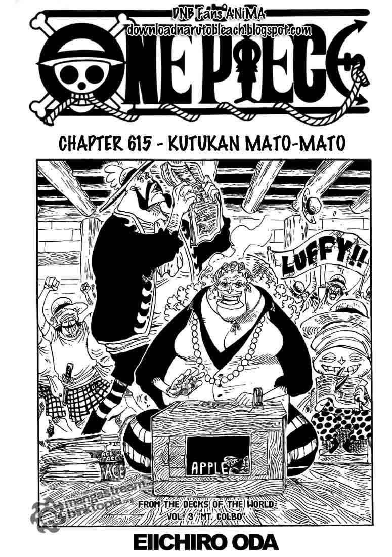One Piece Chapter 615 - halaman 1