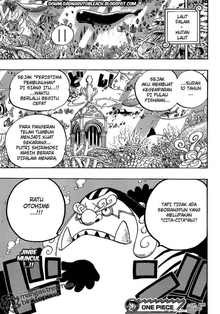 One Piece Chapter 615 - halaman 17