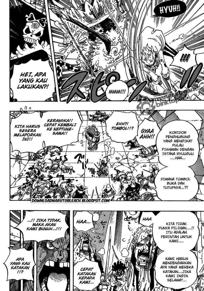 One Piece Chapter 615 - halaman 4
