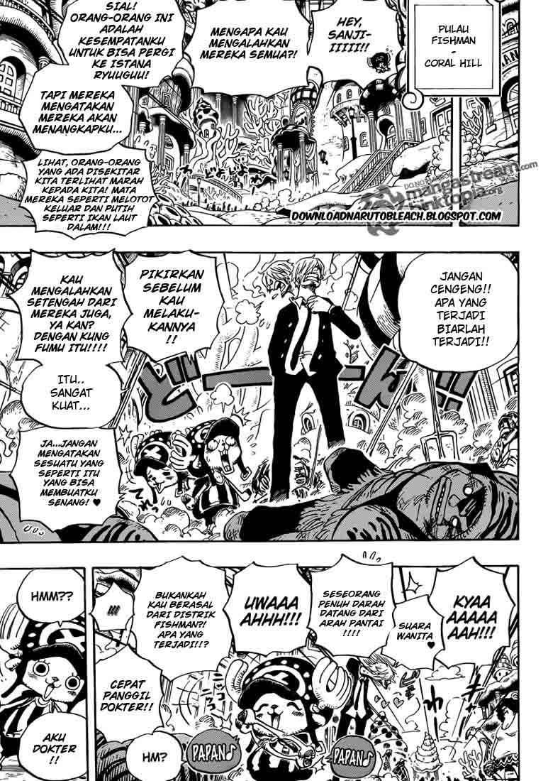 One Piece Chapter 615 - halaman 5