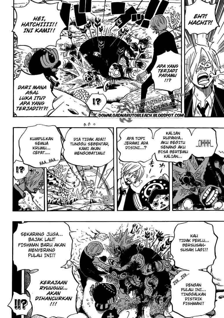 One Piece Chapter 615 - halaman 6