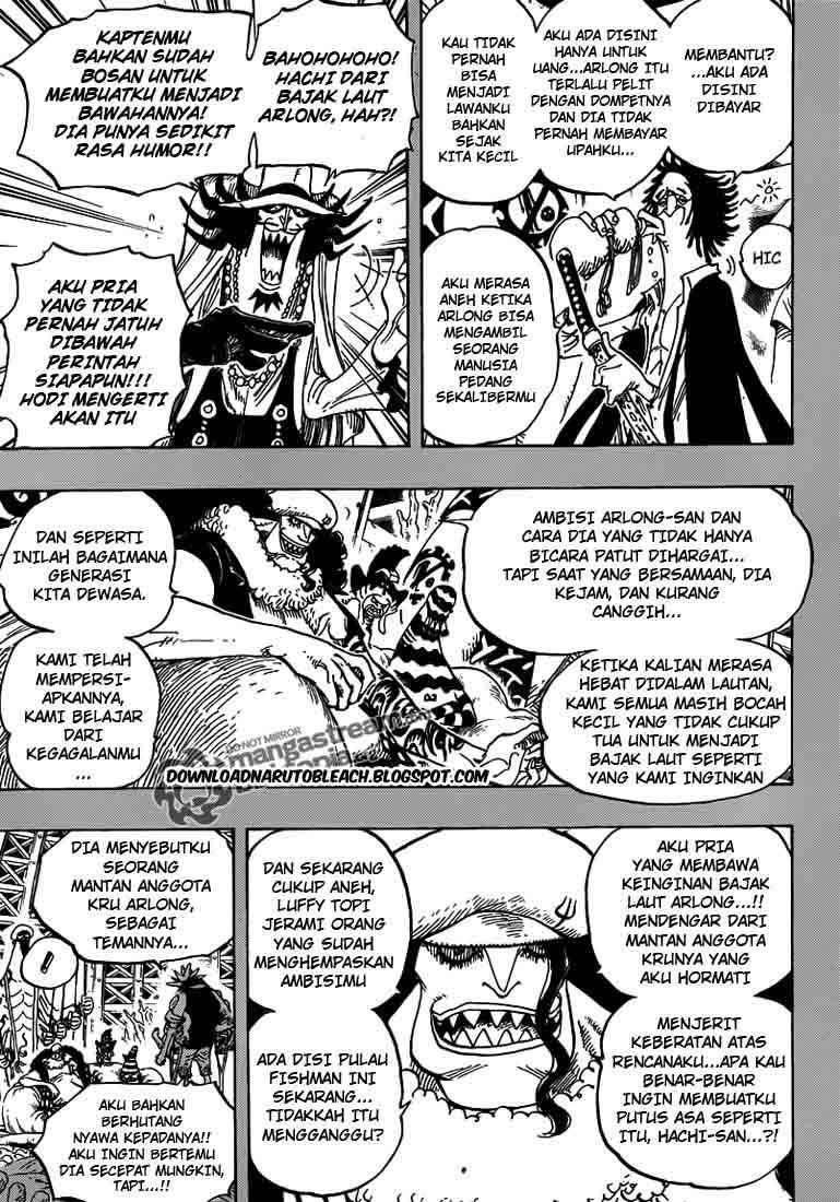 One Piece Chapter 615 - halaman 9