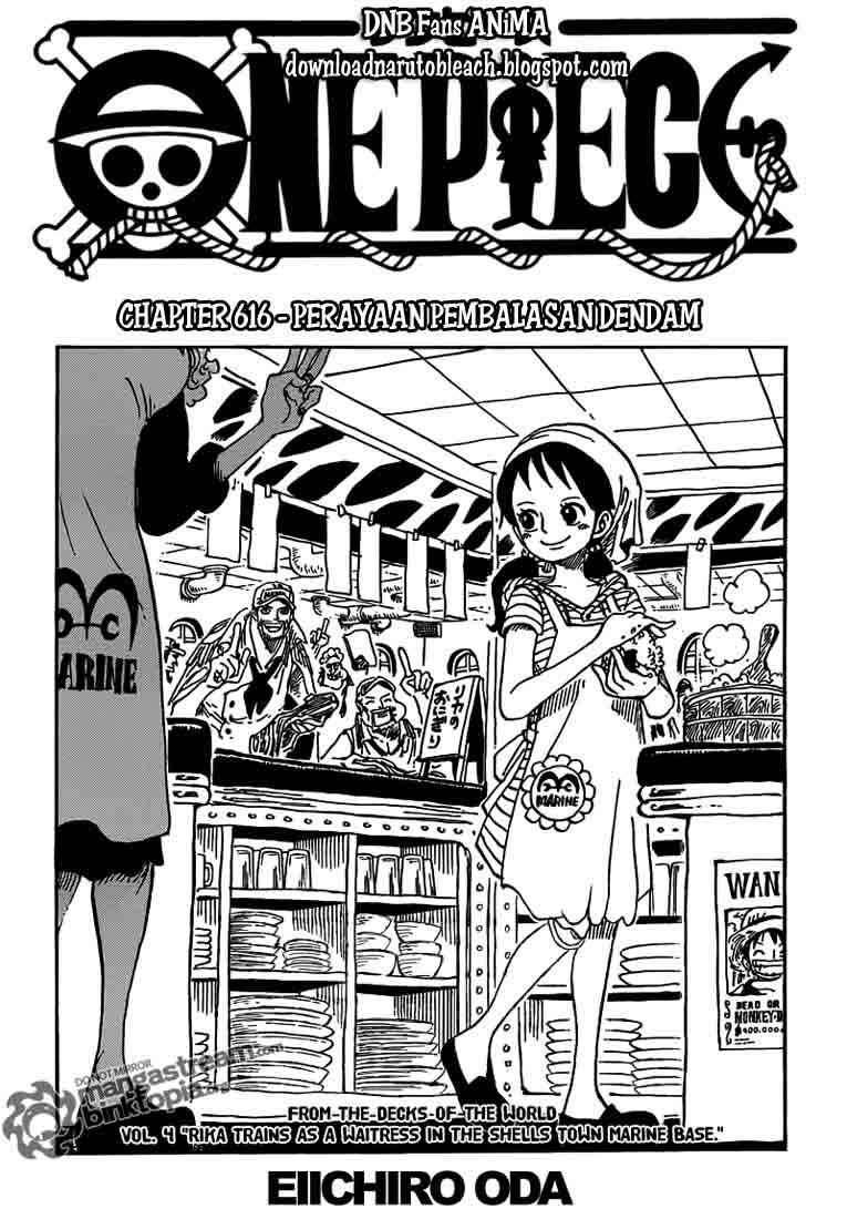 One Piece Chapter 616 - halaman 1