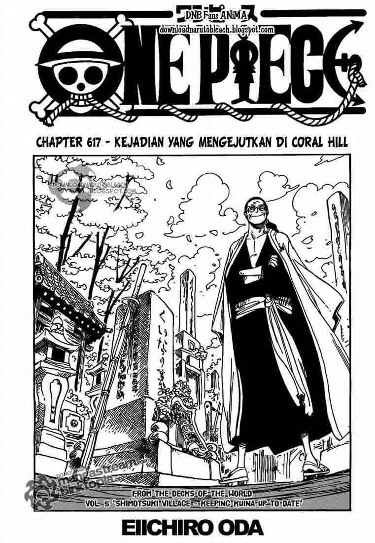 One Piece Chapter 617 - halaman 1