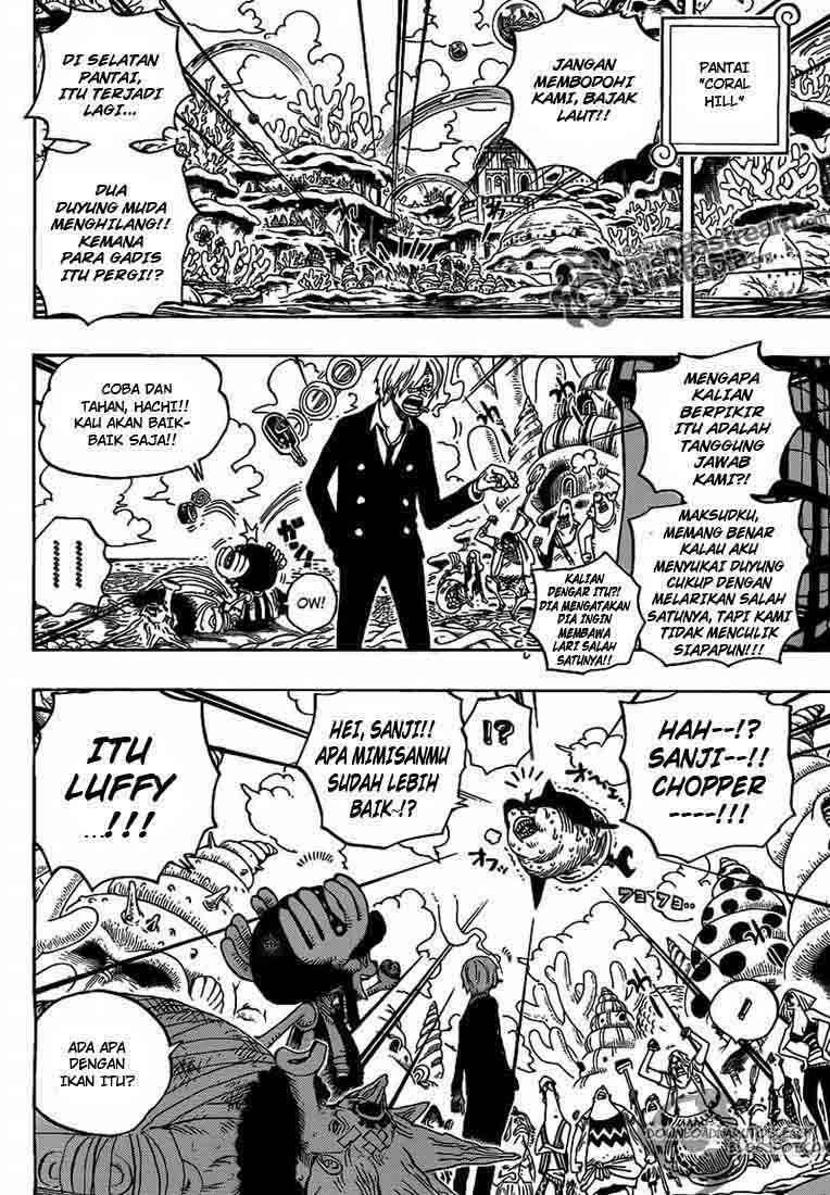 One Piece Chapter 617 - halaman 14