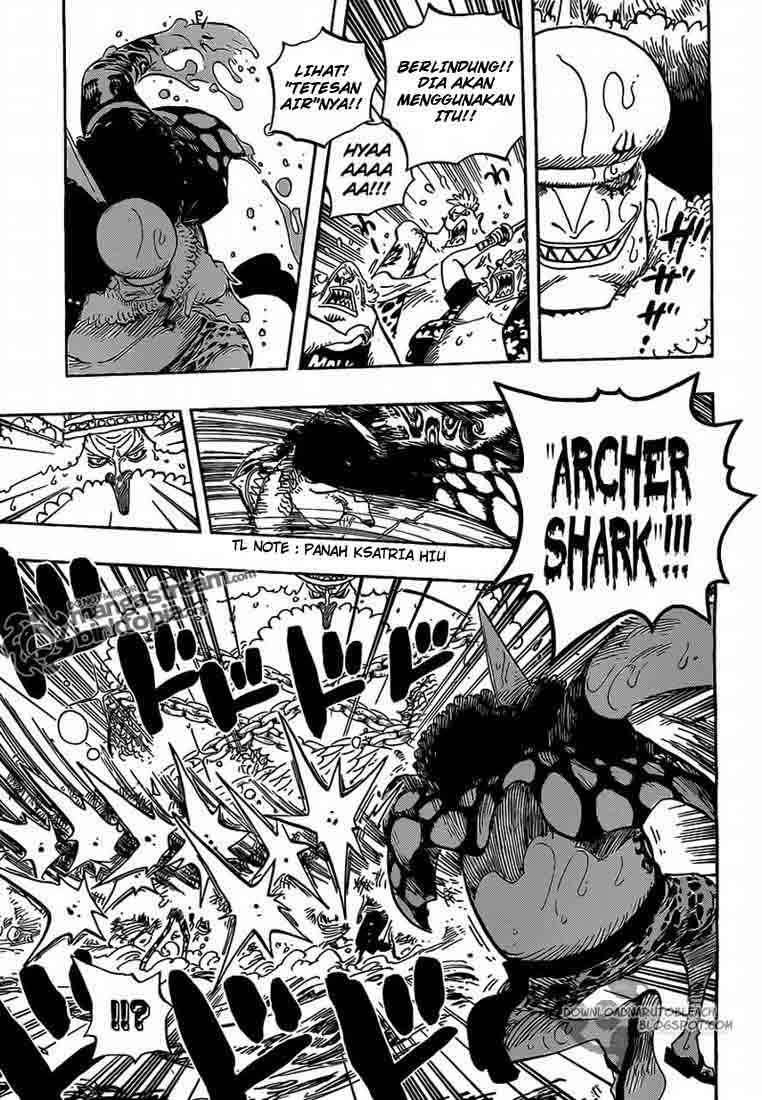 One Piece Chapter 617 - halaman 7
