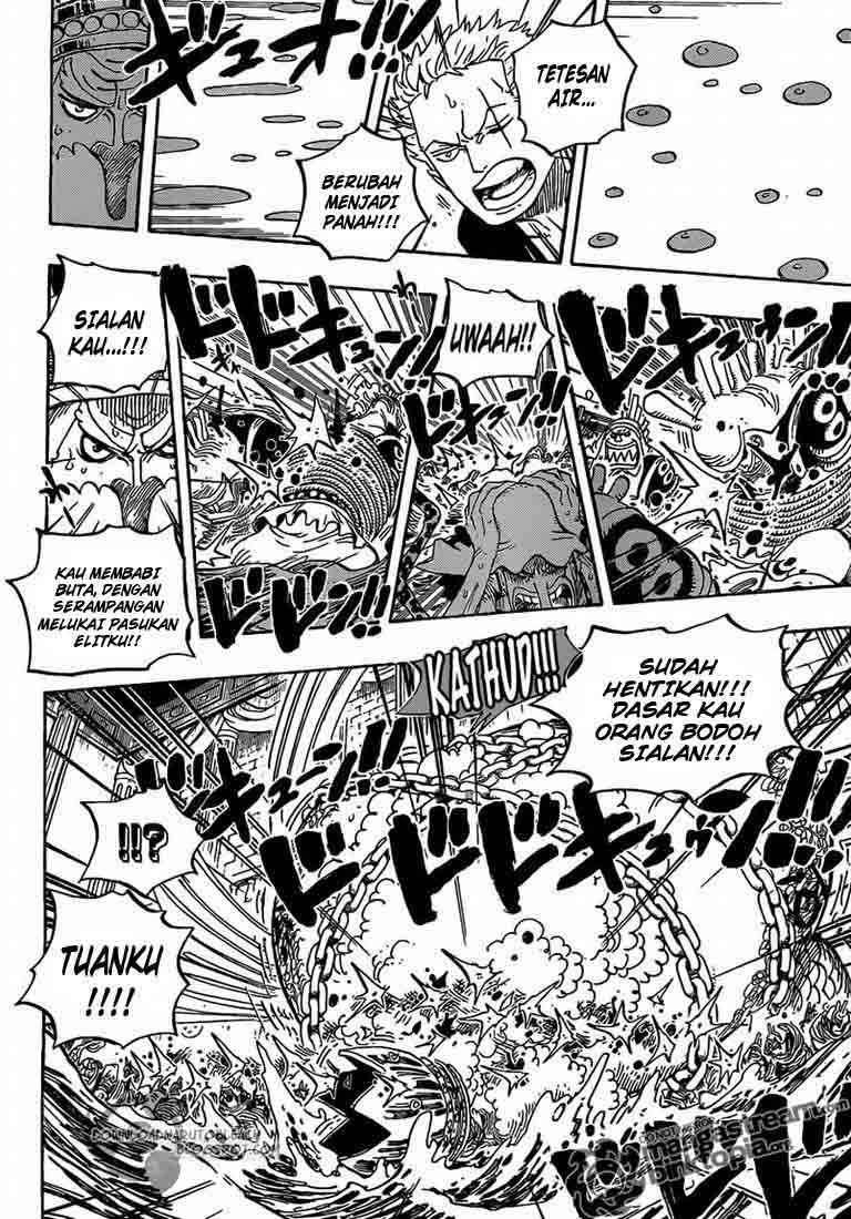 One Piece Chapter 617 - halaman 8