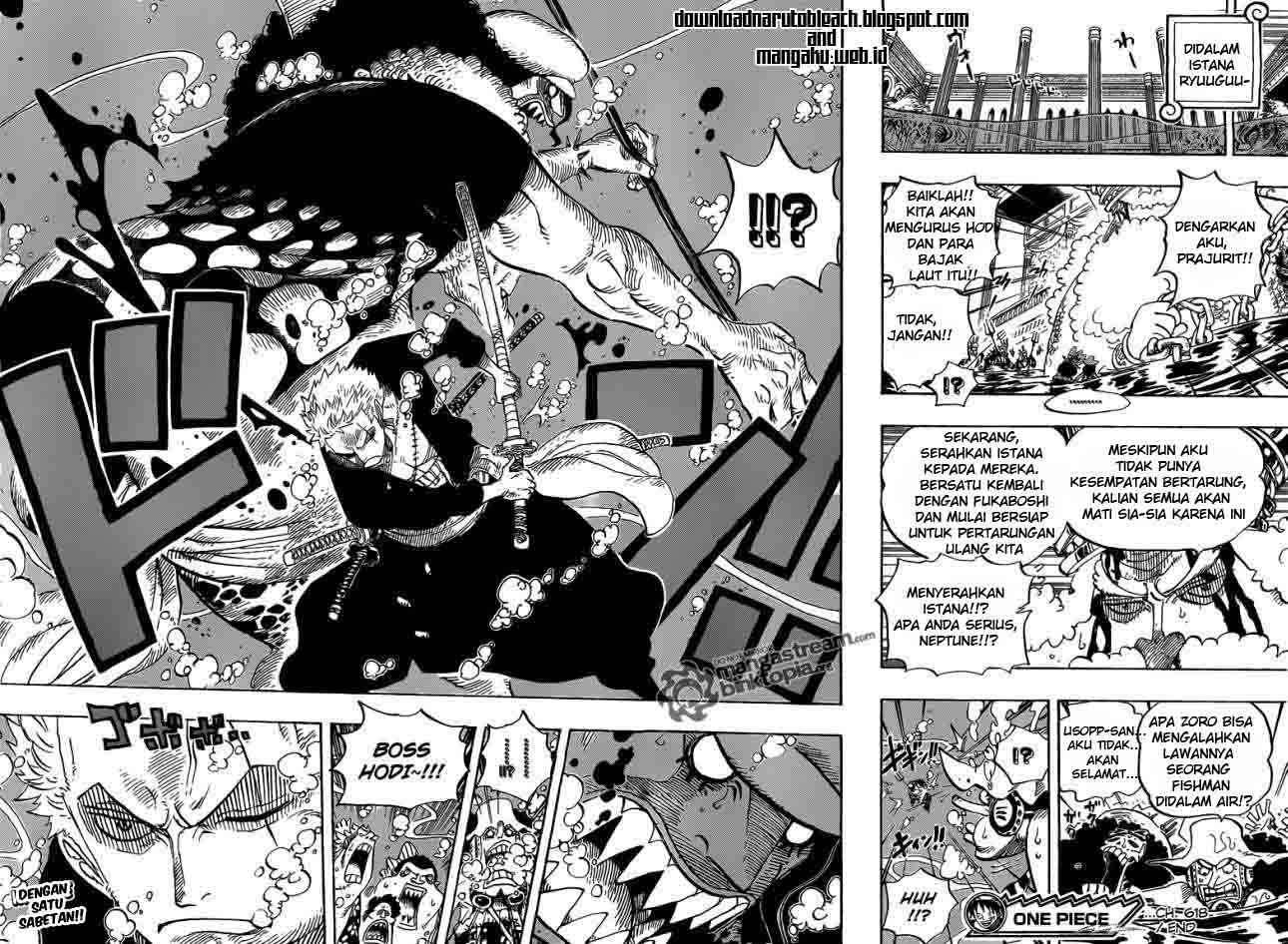 One Piece Chapter 618 - halaman 17