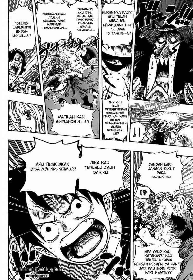 One Piece Chapter 618 - halaman 8
