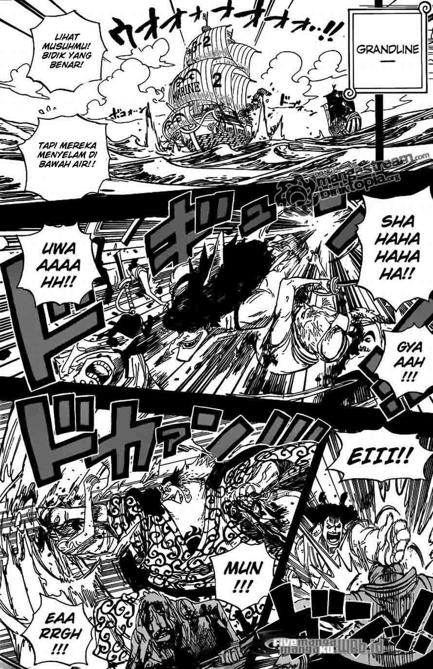 One Piece Chapter 622 - halaman 6