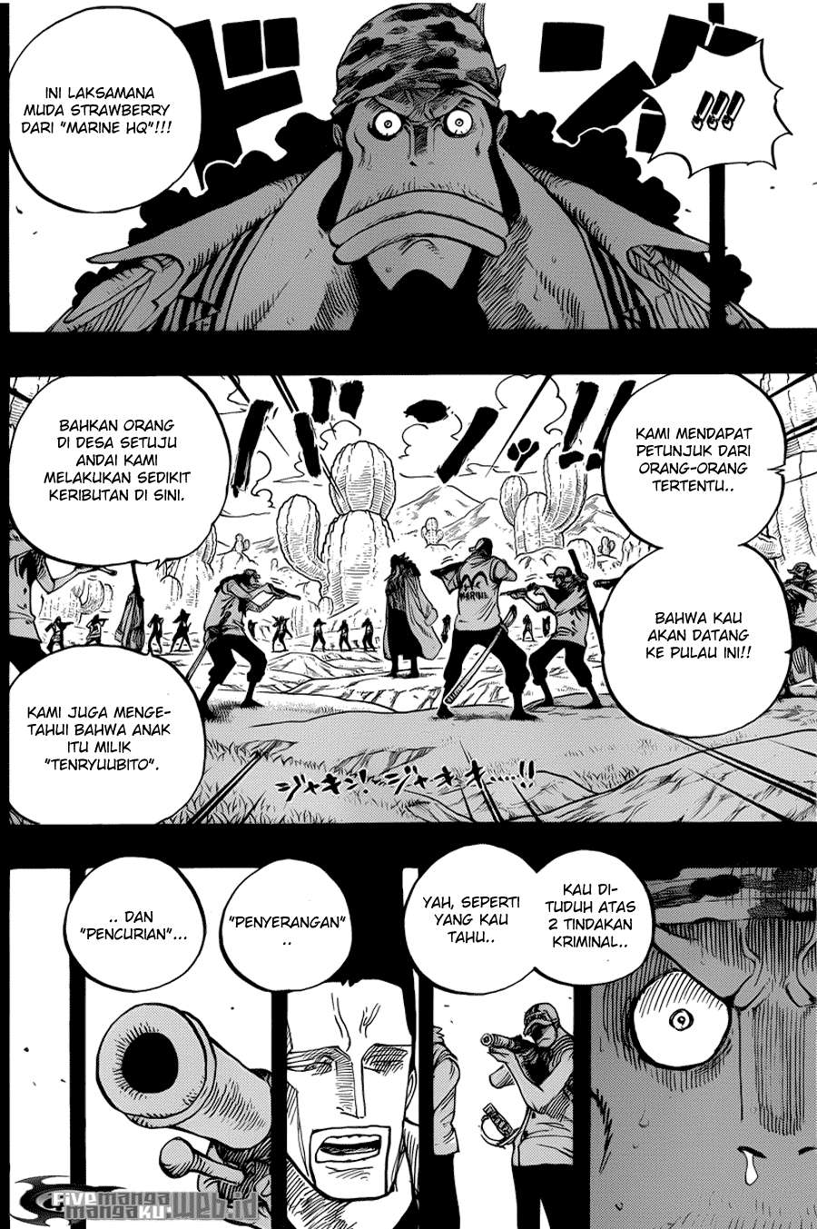 One Piece Chapter 623 - halaman 10