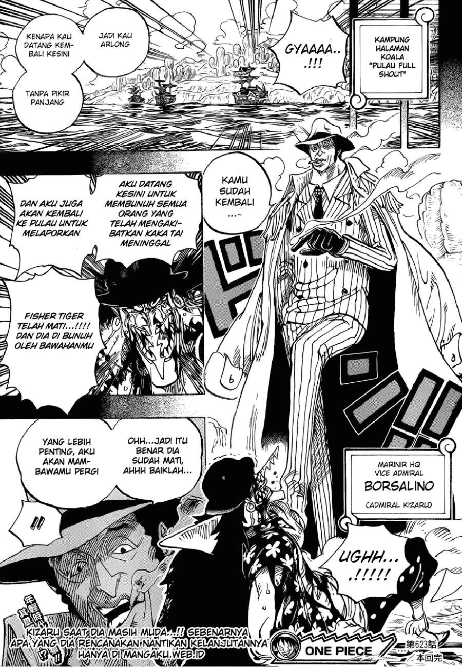 One Piece Chapter 623 - halaman 19