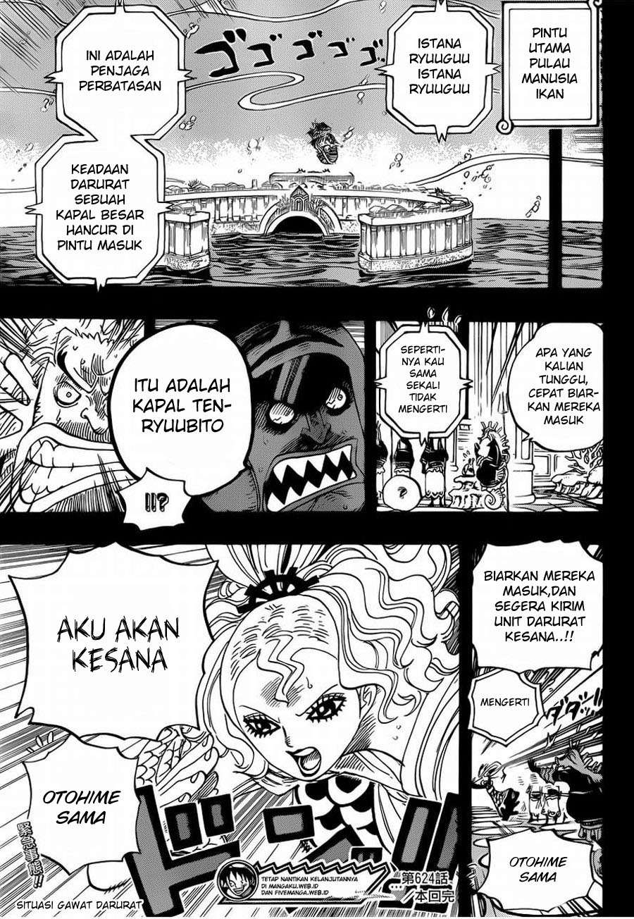 One Piece Chapter 624 - halaman 17