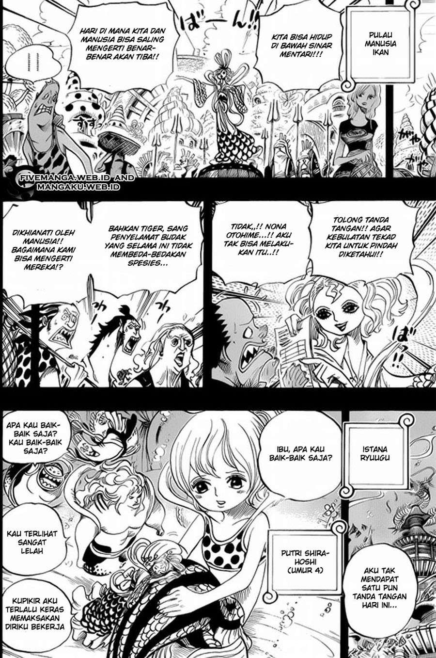 One Piece Chapter 624 - halaman 6