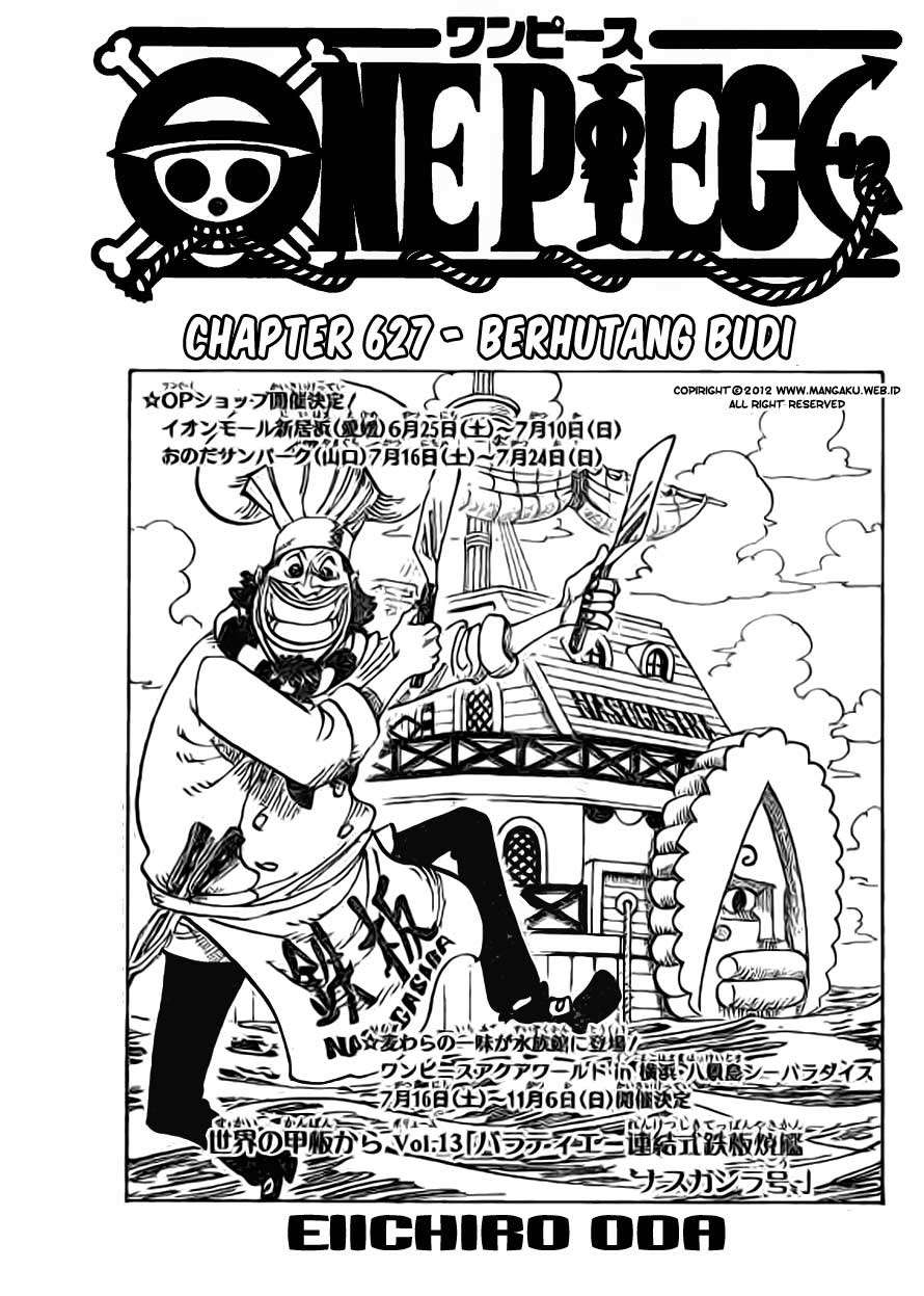 One Piece Chapter 627 - halaman 1