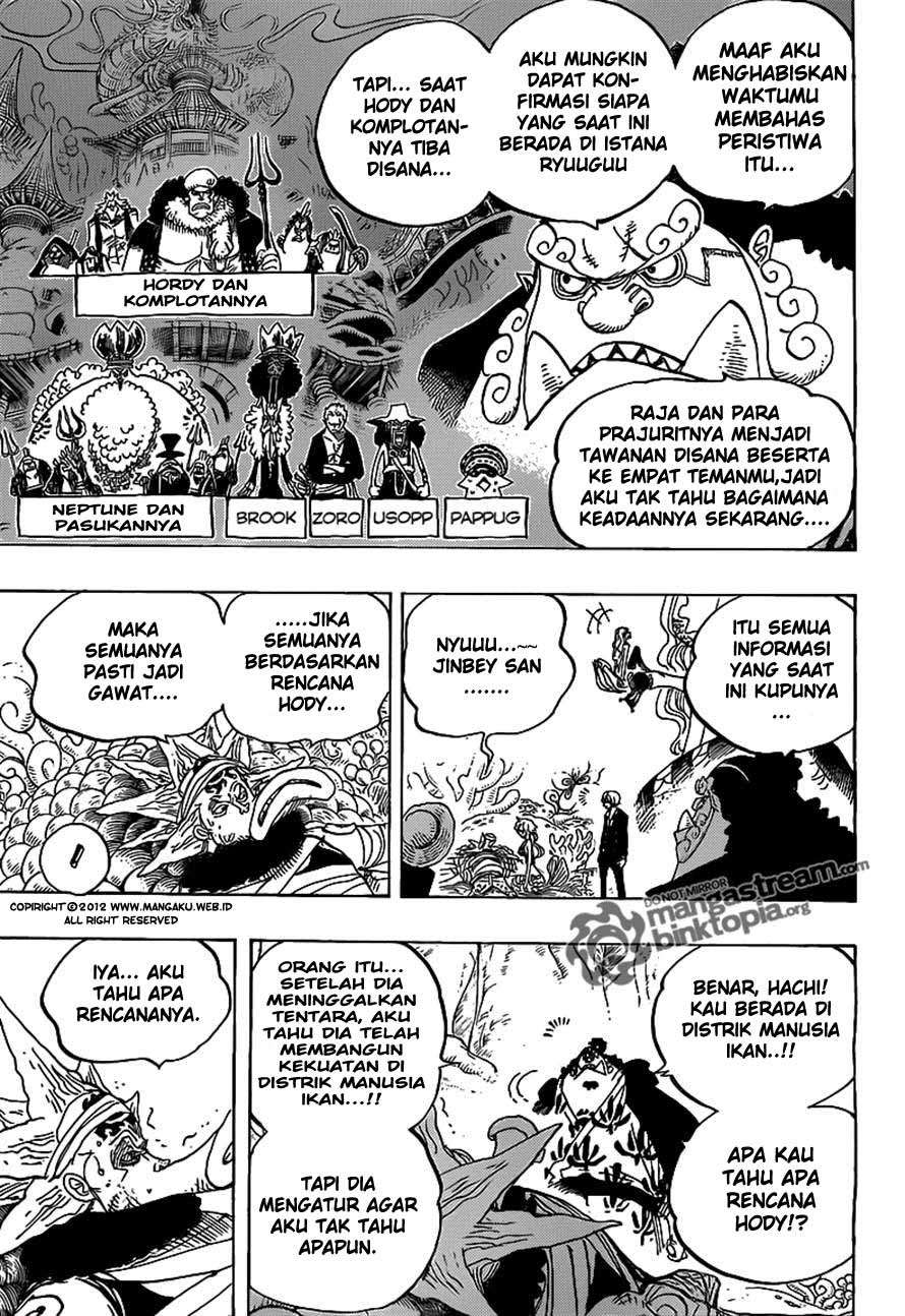 One Piece Chapter 627 - halaman 17