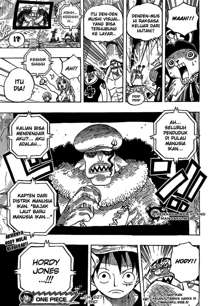 One Piece Chapter 627 - halaman 19