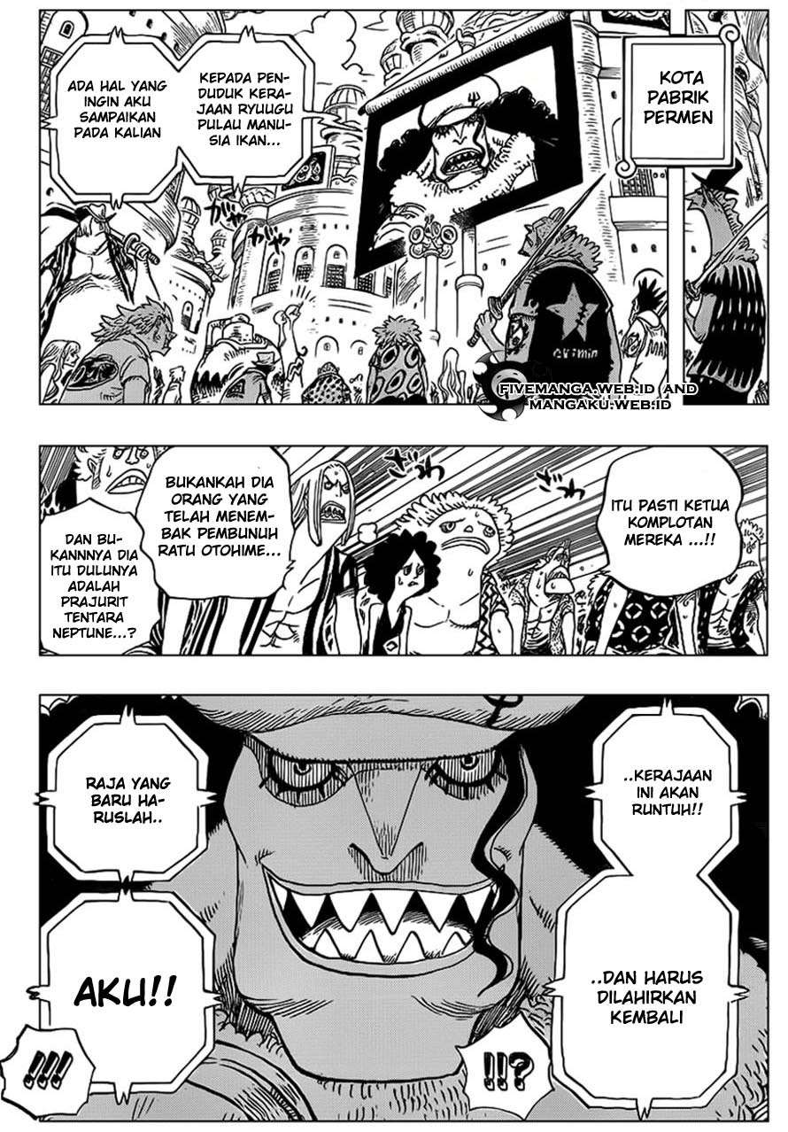 One Piece Chapter 628 - halaman 4