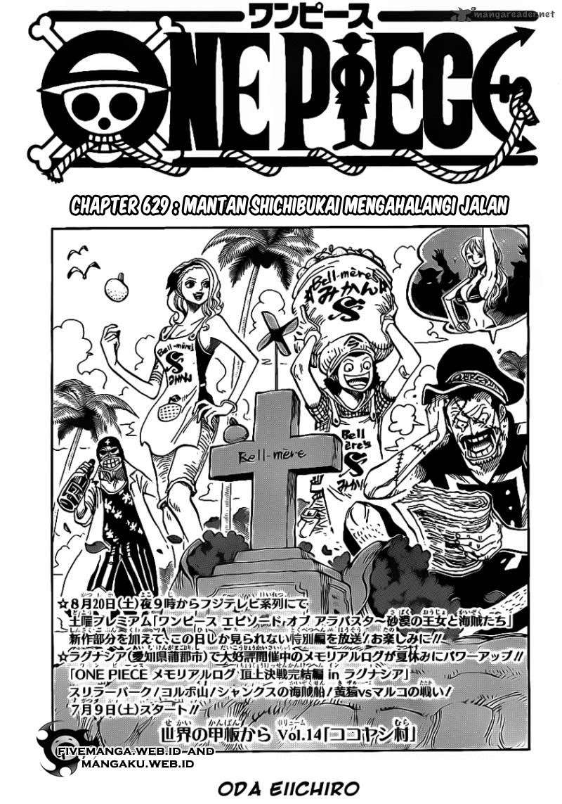 One Piece Chapter 629 - halaman 1