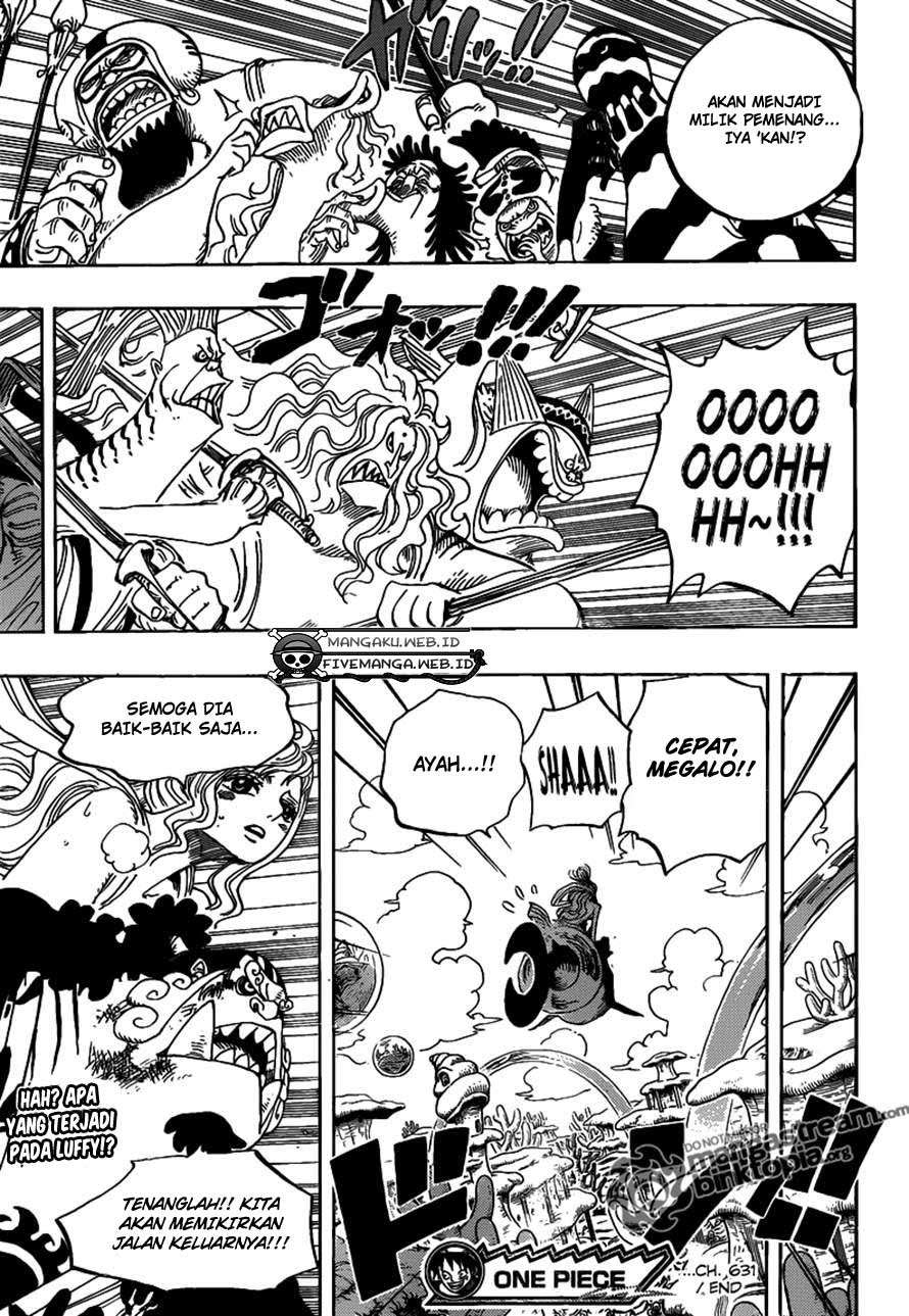 One Piece Chapter 631 - halaman 17