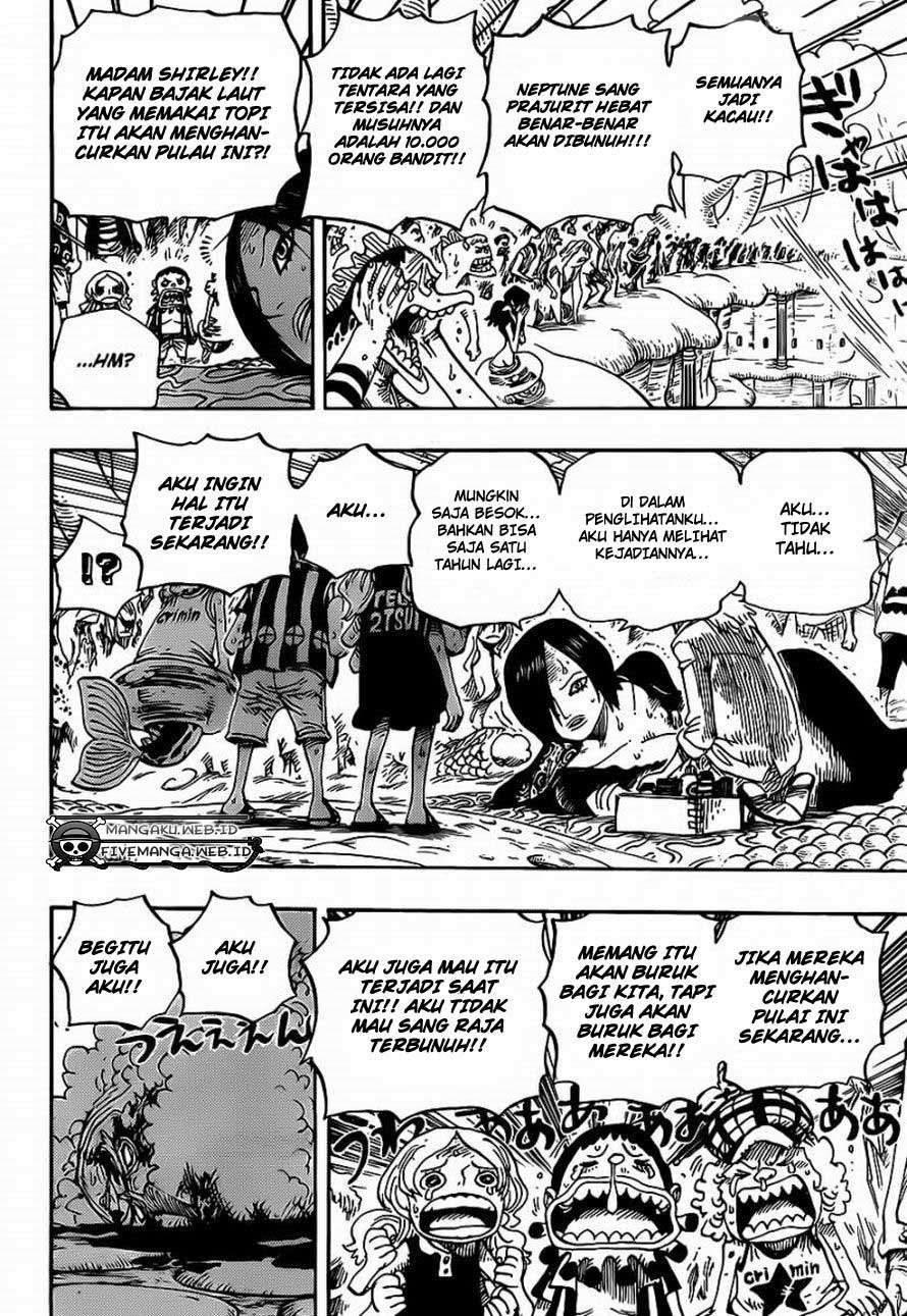 One Piece Chapter 633 - halaman 8