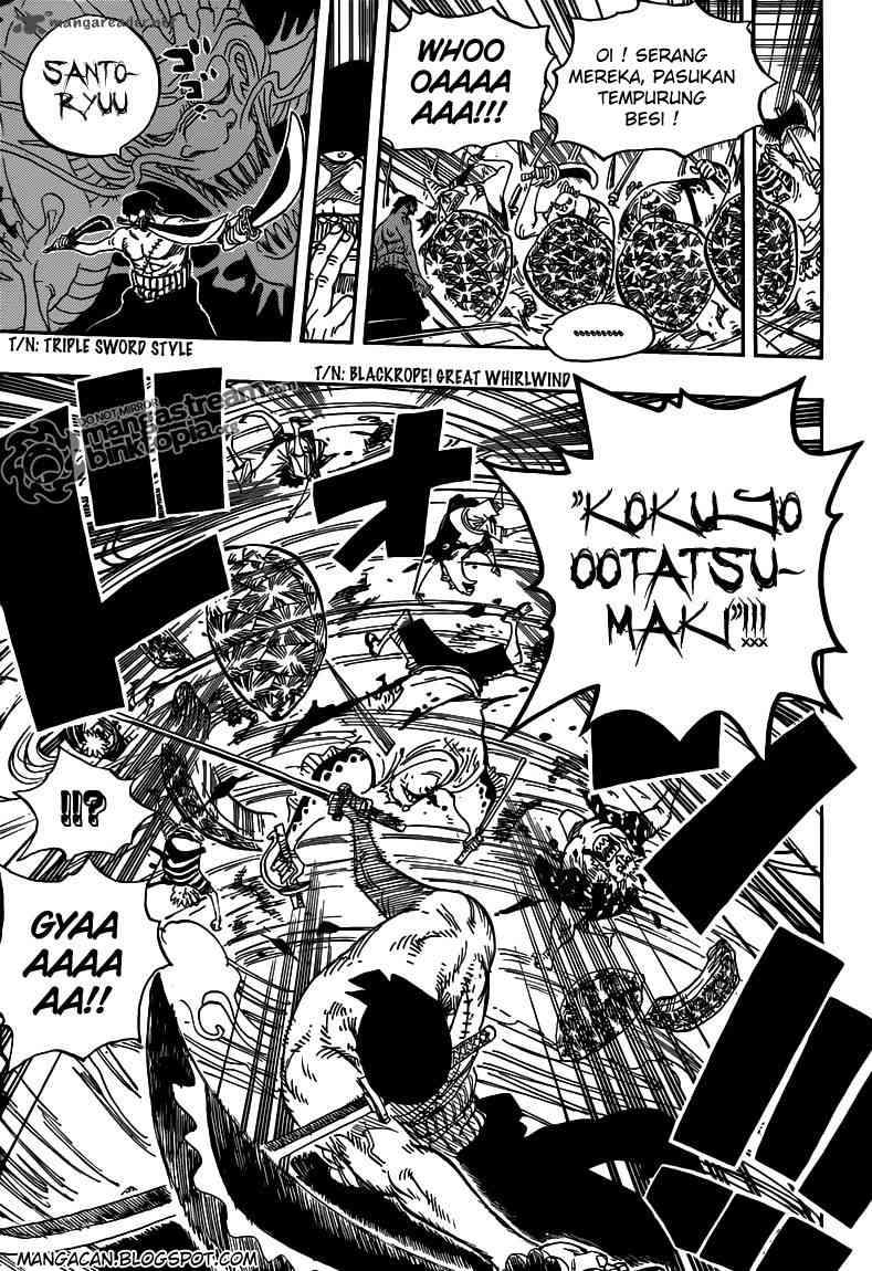 One Piece Chapter 635 - halaman 7