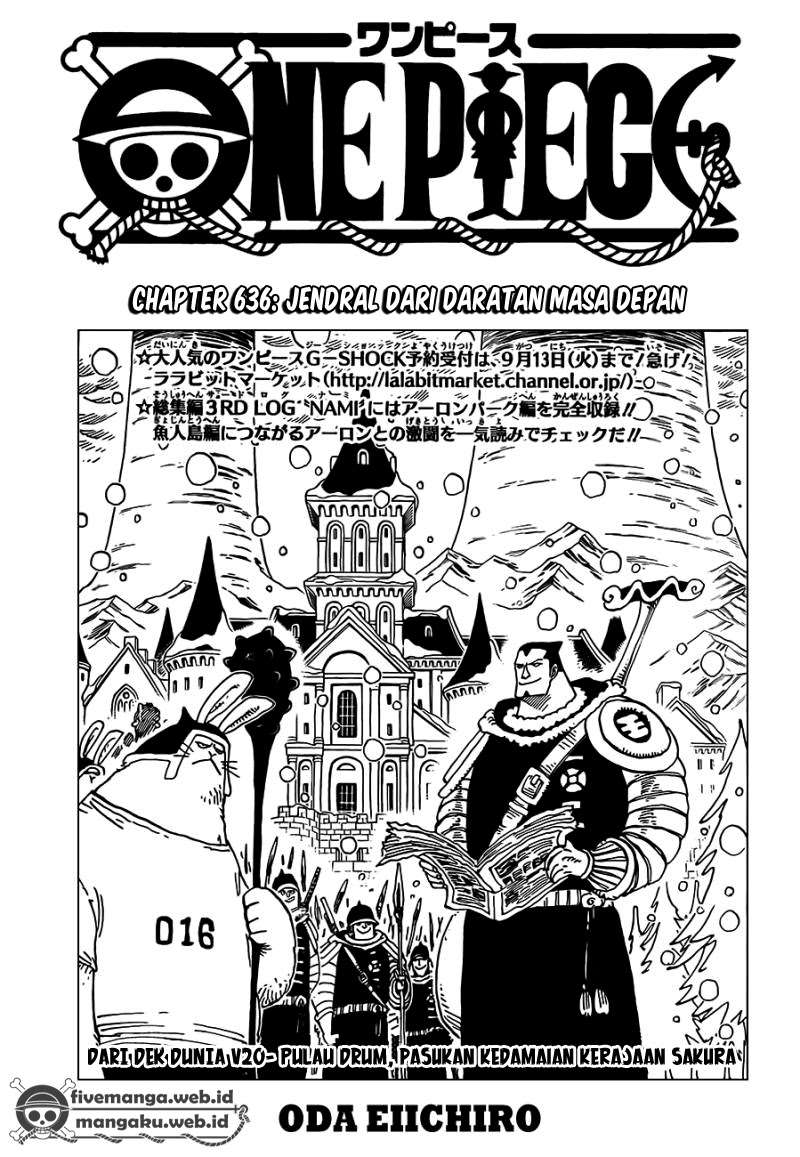 One Piece Chapter 636 - halaman 2